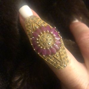 Beautiful  glamour statement ring